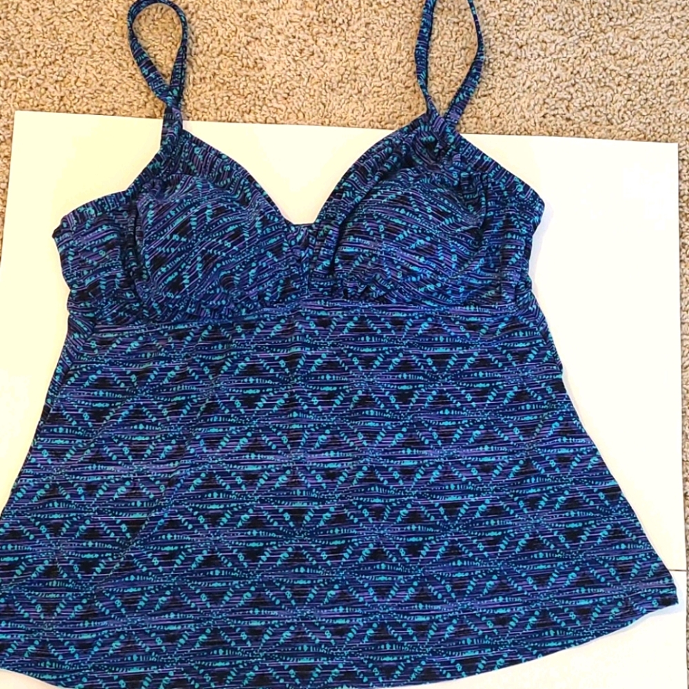 Anne Cole bathing suit with attached skirt